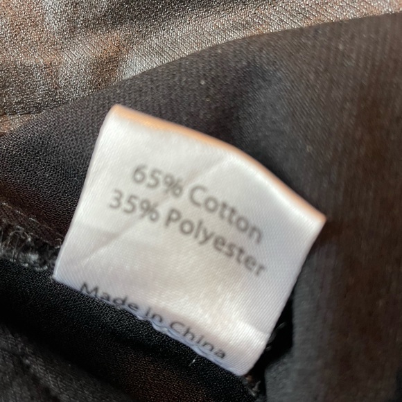 Princess Polly Faux Leather High Waist Split Front Pants Size 2 - Picture 7 of 10